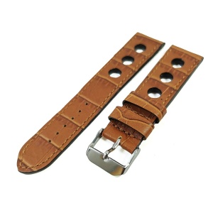 Curea Ceas „Heritage Tan” C3091 – Piele Naturală de Vițel, Maro Deschis (18mm - 22mm)