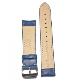 Curea Ceas „Oceanic Blue” – Piele Naturală de Vițel (18mm - 24mm) - Img 2
