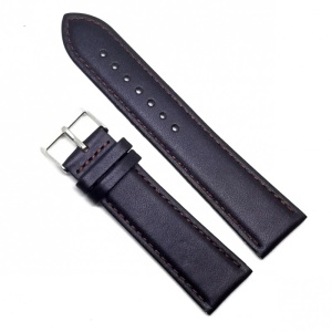 Curea Ceas „Pure Comfort” A-812 – Piele Naturală Hipoalergenică, Maro Coniac (18mm - 22mm)