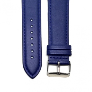 Curea Ceas „Pure Comfort” A-812 – Piele Naturală Hipoalergenică, Albastru Navy (18mm - 22mm) - Img 2