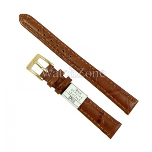 Curea Ceas 12mm, 18mm 20mm - Piele Naturala Maro Imprimeu NAGATA - Img 2