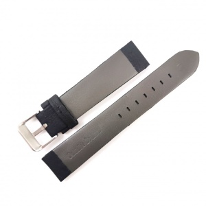 Curea ceas din piele neagra 20mm 22mm 24mm WZ4155 - Img 2