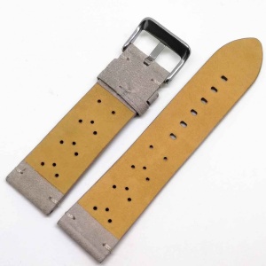 Curea Ceas Piele Naturala Crem 24mm WZ99 - Img 3