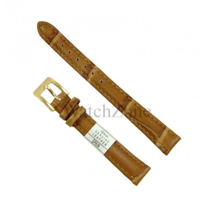 Curea Ceas Piele Naturala Maro Deschis 12mm 20mm Nagata - Img 2