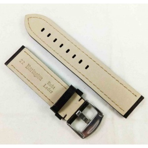 Curea Ceas Piele Naturala Maro Inchis 22mm Barrington WZ2181 - Img 2