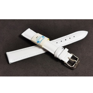 Curea de ceas Alba din piele naturala Matteo Ferari 10mm, 12mm, 14mm, 16mm, 18mm, 20mm, 22mm, 24mm WZ5146 - Img 2