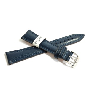 Curea de ceas Albastra Morellato Tradition Coated Leather - 14mm, 16mm, 18mm, 20mm - Img 2