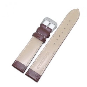 Curea de ceas din Piele Naturala - Culoare Maro - 12mm, 20mm, 22mm - WZ3882 - Img 2