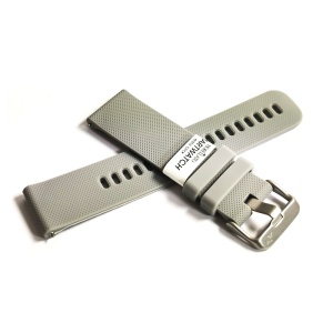 Curea de ceas Gri Morellato Byte (EC) Silicon - 18mm, 20mm, 22mm - Img 2