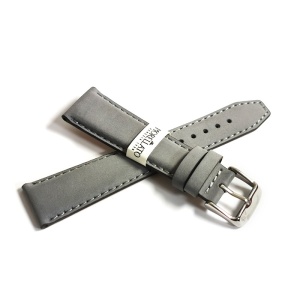 Curea de ceas Gri-Petrol Morellato Square Coated Nabuck Leather - 20mm, 22mm - Img 2