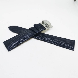 Curea de ceas neagra din piele naturala 12mm 14mm 16mm 18mm 20mm 22mm 24mm WZ4153D - Img 2