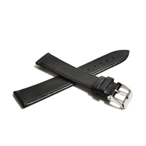 Curea de ceas Neagra din piele naturala - 12mm 14mm 16mm 18mm - GR7 - Img 2