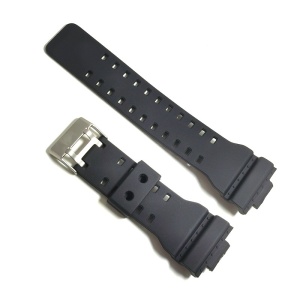 Curea de ceas neagra din silicon pentru ceas CASIO G-Shock 16mm - Img 3