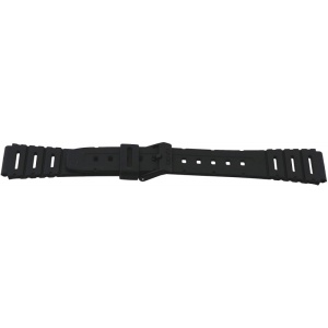 Curea de ceas originala Casio din silicon 24,5mm/20mm 71604130 - Img 3