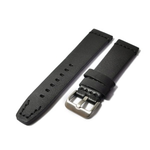 Curea de ceas Peyton Neagra din piele naturala 20mm, 22mm, 24mm, 26mm - WZ4222 - Img 4