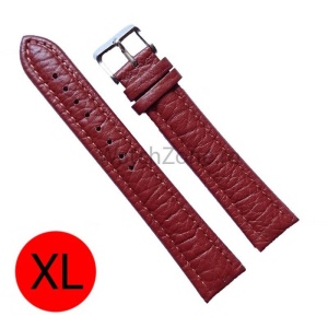 Curea de ceas piele maro marimea XL WZ868 - Img 2