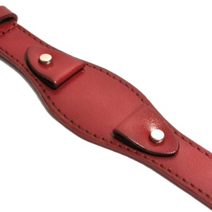 Curea de ceas Rosie - Grena din piele naturala - 20mm WZ5425 - Img 3