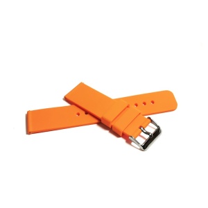 Curea de SmartWatch Portocalie din silicon 20mm / 22mm JD417P - Img 2
