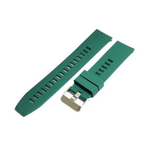 Curea de SmartWatch Verde din Silicon 20mm, 22mm JD467 - Img 4