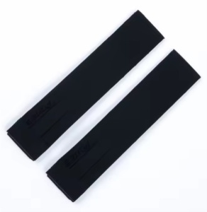 Curea Natural Rubber Compatibila Tissot T-RACE – 21 mm – Roșu / Negru / Orange – T048.417/T048.427 - Img 2
