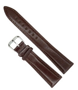 Curea Piele Naturală Maro-Închis – 20/22 mm – Lungime XL (135+80 mm)