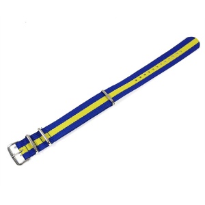 Curea tip NATO Material Textil - Suedia / Ucraina 18mm 20mm 22mm - Img 3