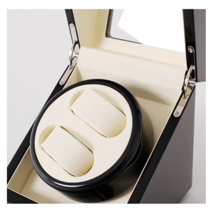 Cutie Intoarcere Ceasuri Automatice - Watch Winder 2+0 BW / Carbon WW1985 - Img 8