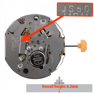 Mecanism Ceas Quartz Miyota Citizen JS50 - Img 2