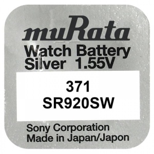 Pachet 10 baterii pentru ceas - Murata SR920SW - 371