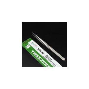 Pensetă Profesională VETUS ST-11 – Oțel Inoxidabil – Vârf Ascuțit – Non-Magnetic – Antiacid – 135 mm - Img 2