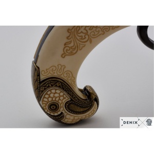 Pistol cu Cremene „Tula 1760” – Replică Istorică din Metal și Lemn (29 cm) - Img 6