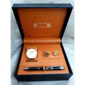 Set Ceas Butoni si Pix Matteo Ferari WZ4747