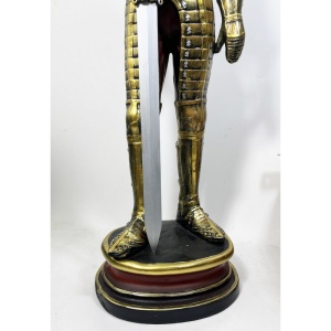 Statuetă Cavaler Medieval în Armură – Model Decorativ Elegant – 75 cm - Img 4
