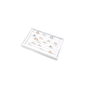 Suport organizare inele, bijuterii, butoni - Culoare Alba - 23cm - WZ2046