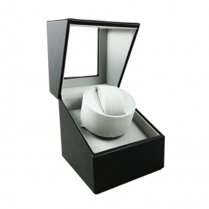 Watch Winder Compact WW3143 – Black Leather Edition - Img 5