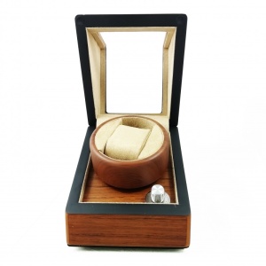Watch Winder Lemn Natur - Dispozitiv pentru intoarcere ceasuri automatice - WW3145 - Img 4