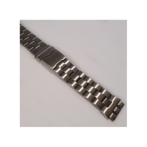 Brățară „Oyster Steel” – Compatibilă Swatch Irony Chrono, 19mm / 23mm - Img 3