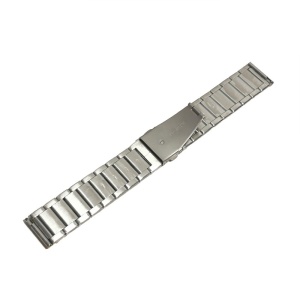 Bratara de ceas bicolora argintiu cu auriu din otel inoxidabil 22mm - Img 2