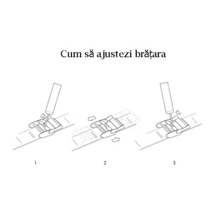 Bratara de ceas mash milaneza cu siguranta argintie 18mm 20mm 22mm WZ3022 - Img 4