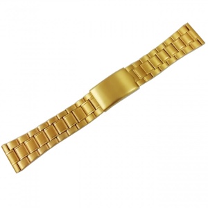 Brățară metalică aurie 12mm, 14mm, 16mm, 18mm, 20mm, 22mm, 24mm WZ2739 - Img 2