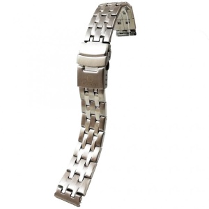 Bratara pentru ceas din otel inoxidabil Argintie - 18mm - BR2967