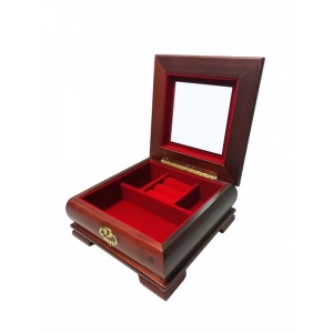 Casetă bijuterii din lemn - elegantă