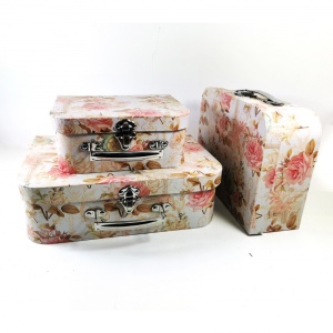 Casete Bijuterii cu Motive Florale Set 3 Bucati WZ369 - Img 4