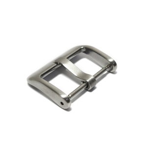 Catarama clasica Argintie din otel inoxidabil pentru curele de ceas WZ5101 - Img 3