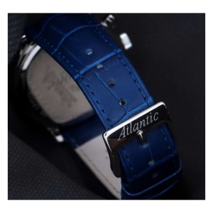Ceas Atlantic Seabase Chronograph 64452.41.58 – Cronograf Elvețian – Carcasă 42 mm – Geam Mineral - Img 2
