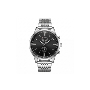 Ceas Bărbătesc Geneva Blue - Oțel Inoxidabil 44mm, Cadran cu Zirconii | WZ1286