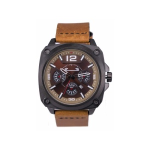 Ceas Barbatesc Matteo Ferari Brown Casual XVII