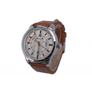Ceas Barbatesc Matteo Ferari Light Brown Casual MF8211 - Img 2