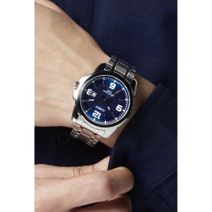 Ceas Casio Standard MTP-1314D-2AVDF – Stil Masculin și Cadran Albastru Hipnotic - Img 3