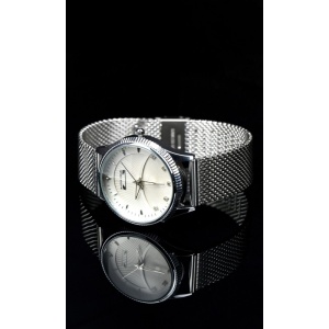 Ceas Dama Matteo Ferari Argintiu Elegant - MF5811LS - Img 3